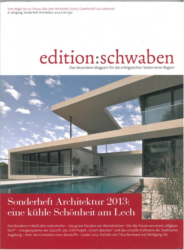 Edition Schwaben - Architekturausgabe 2013