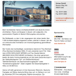 Juryvorsitz Heinze ArchitektenAWARD 2014 "Eindrucksvolle Wohnarchitektur"