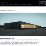 Jurytätigkeit beim ROMA-Architekturpreis 2015