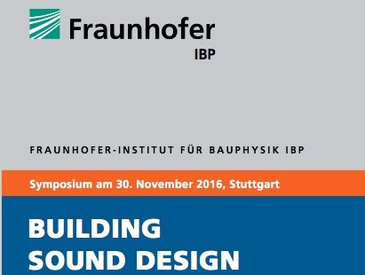 Vortrag am Fraunhofer Institut für Bauphysik